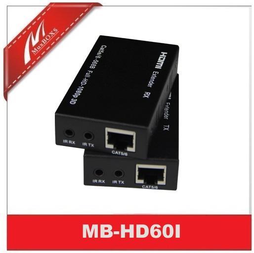 厂家直销60米HDMI信号放大器 支持红外遥控 3D高清视频 1080P 批发价格--深圳欧凯讯